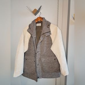 VK Nagrani Cashmere & Leather Oslo Jacket